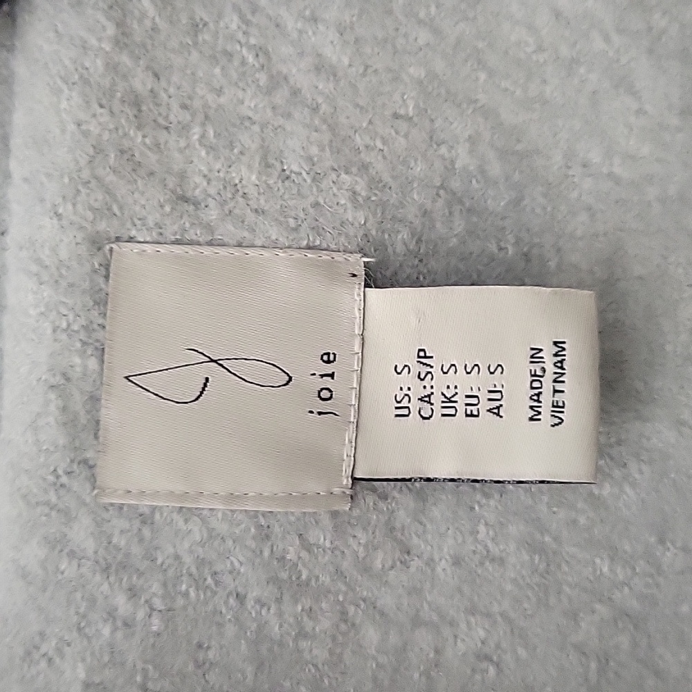 Like New Never Worn Joie Baby Blue Shacket- Wool Blend - Picture 3 of 4